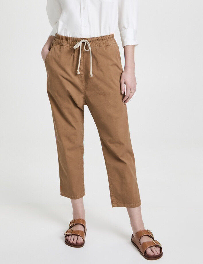 NILI LOTAN - Casablanca Drawstring Pant Tawny (Size XS)