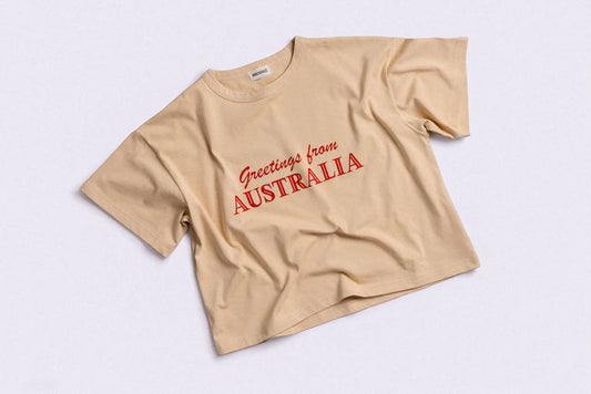 BBOBBIE - Greetings From Australia Oversized Tee