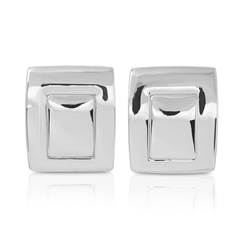 HEAVEN MAYHEM - Plate Silver Earrings