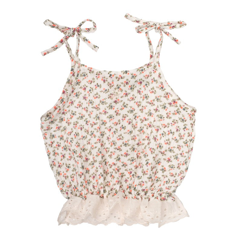 TOCOTO VINTAGE - Flower Print Blouse (6Y)