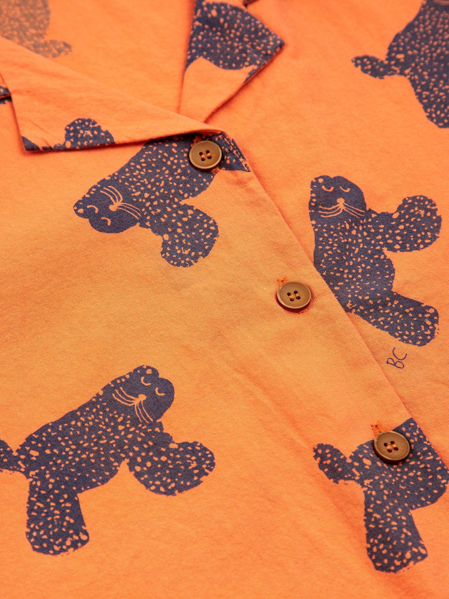 Big Cat All Over Woven Shirt