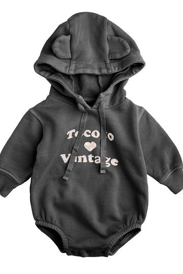 TOCOTO VINTAGE -  Logo Sweatshirt Romper (3M)