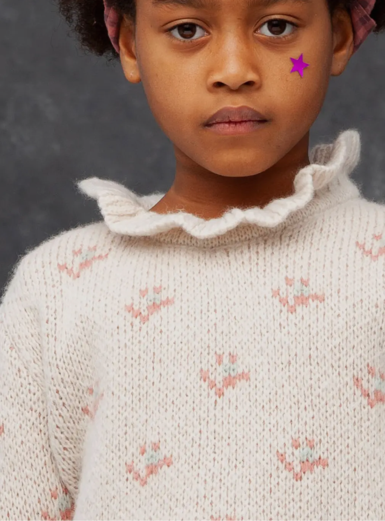 TOCOTO VINTAGE - Soft Flower Sweater (3M)