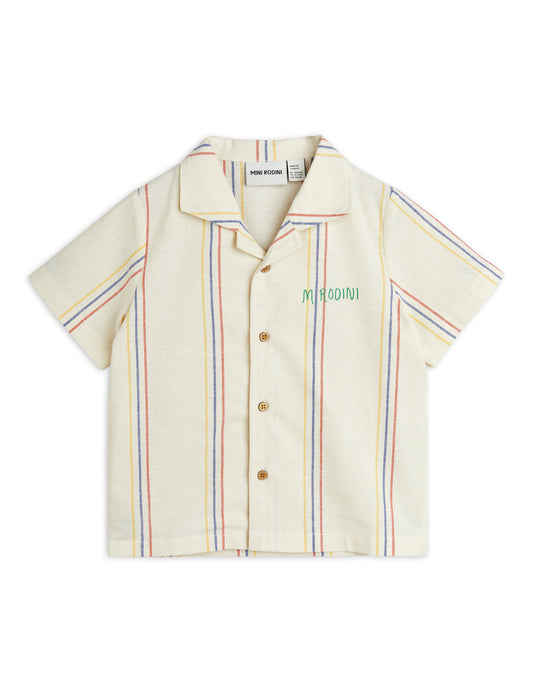 Striped Woven SS Shirt