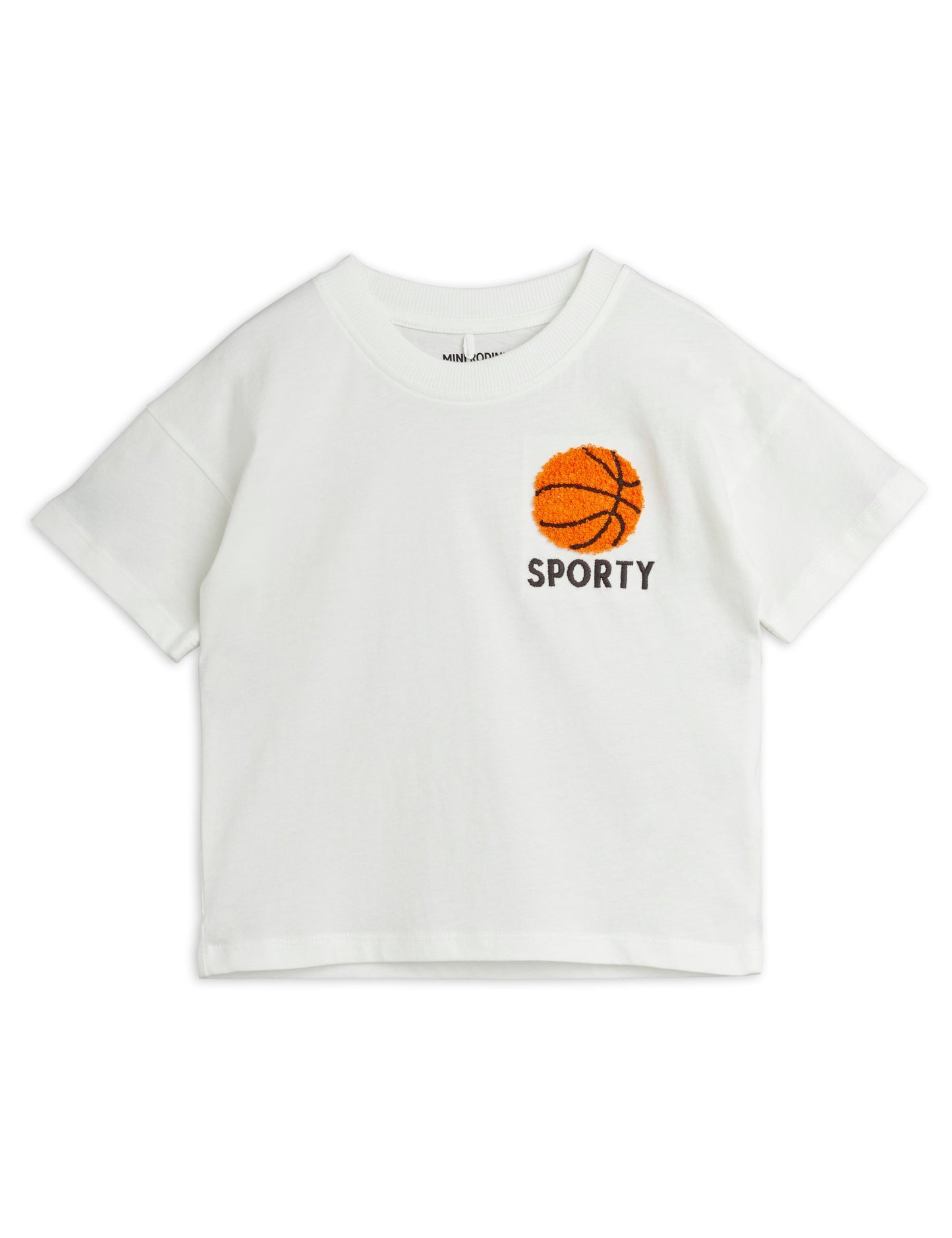 Basketball Chenille Emblem SS Tee