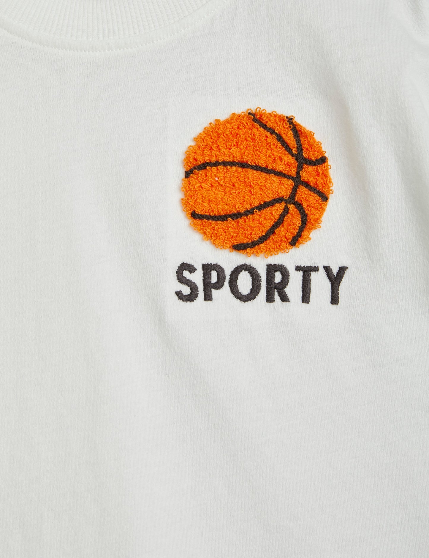 Basketball Chenille Emblem SS Tee