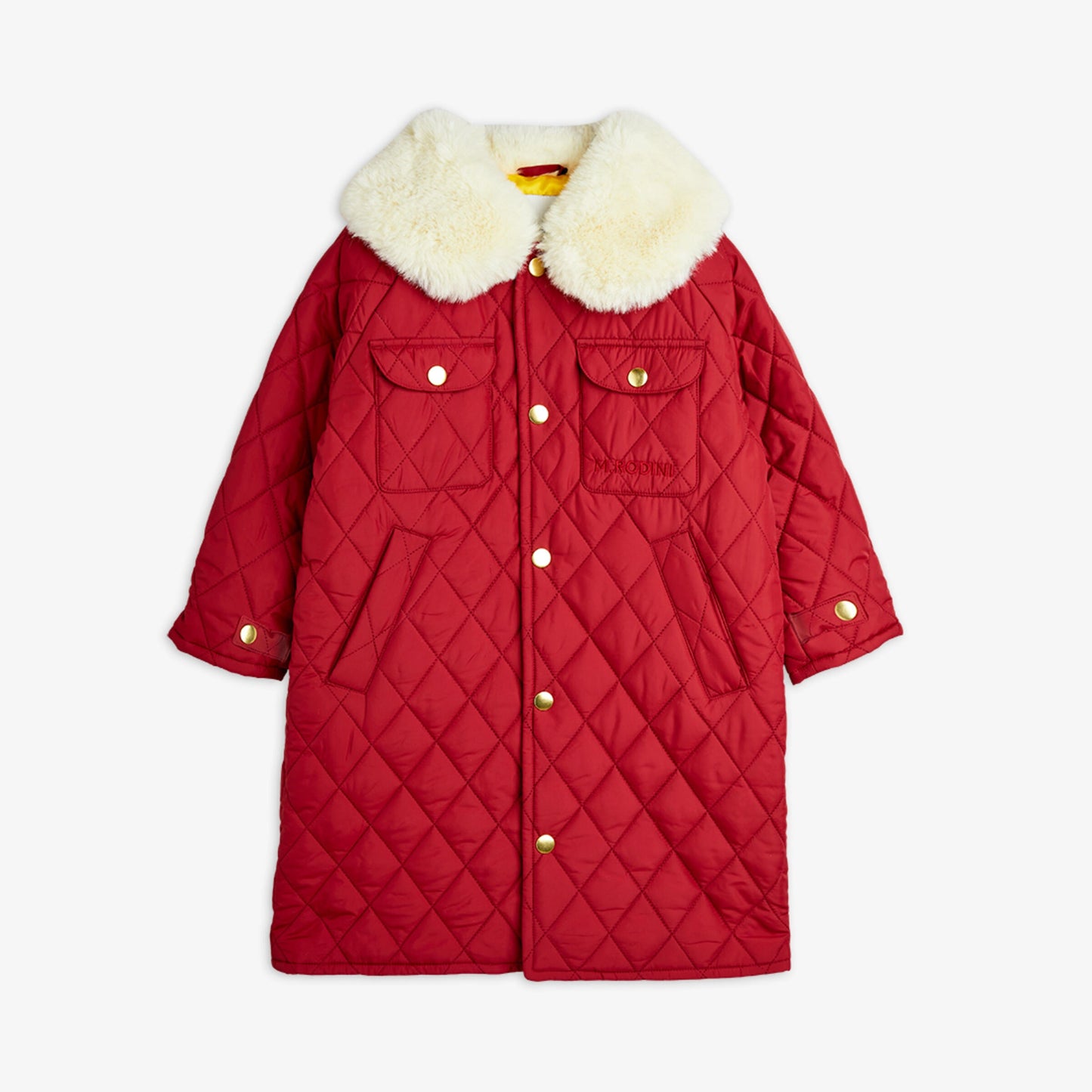 Diamond Quilted Coat