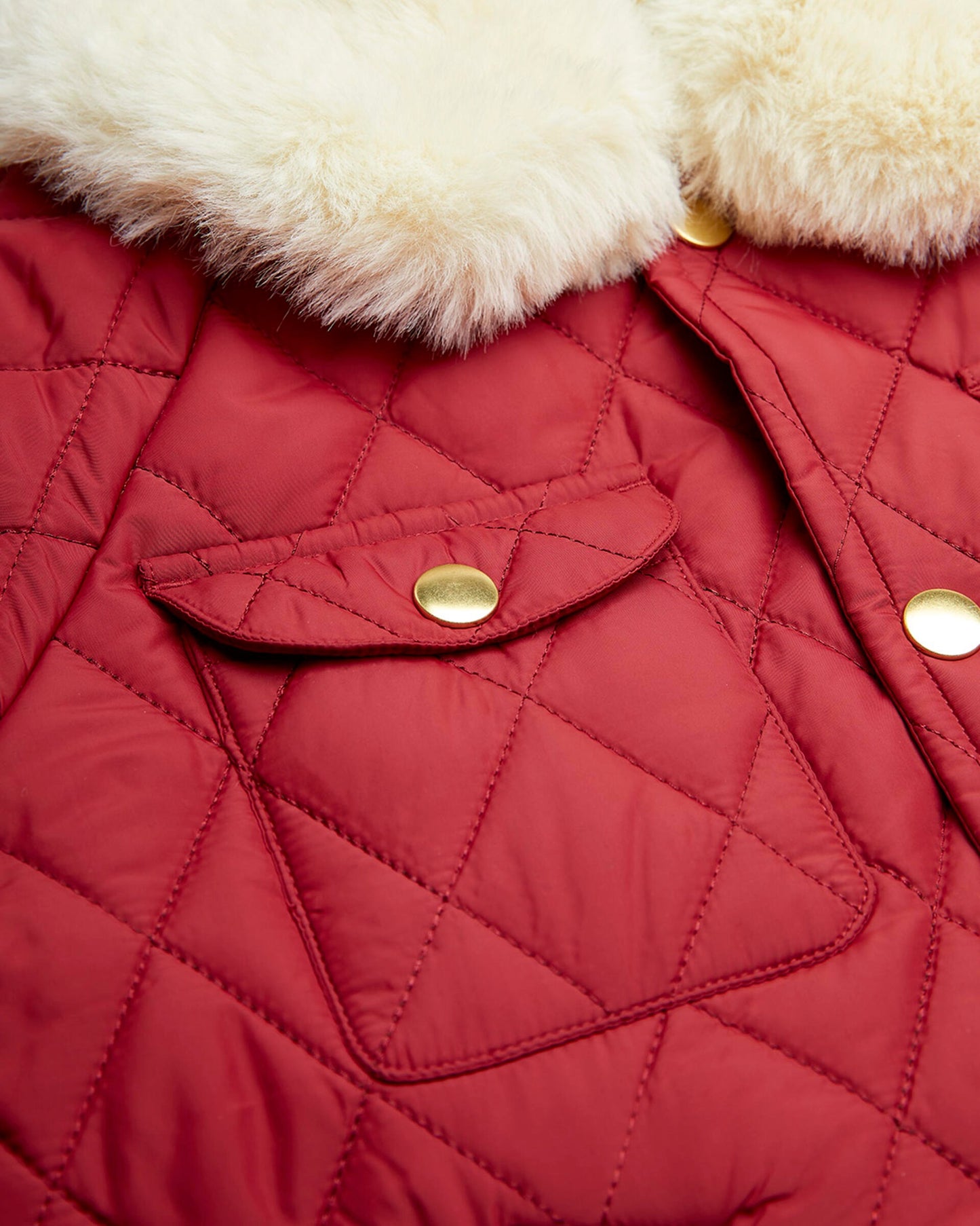 Diamond Quilted Coat