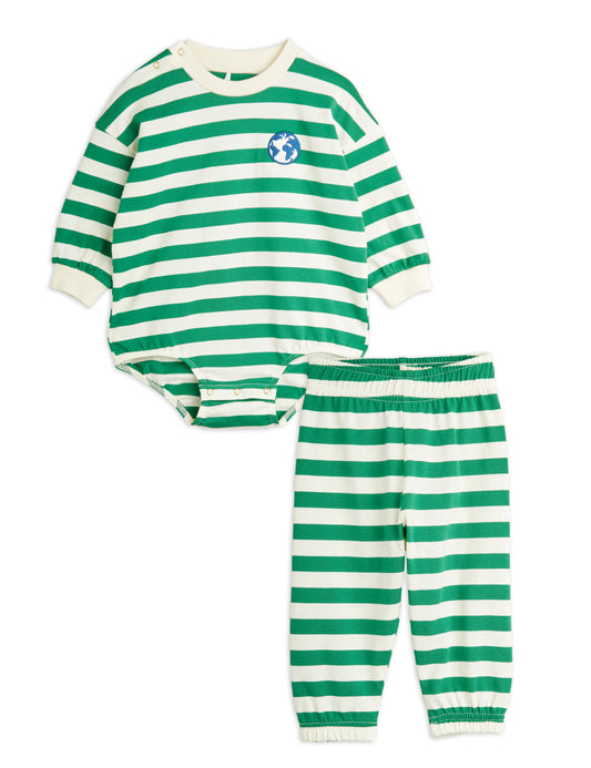 Striped Baby Set