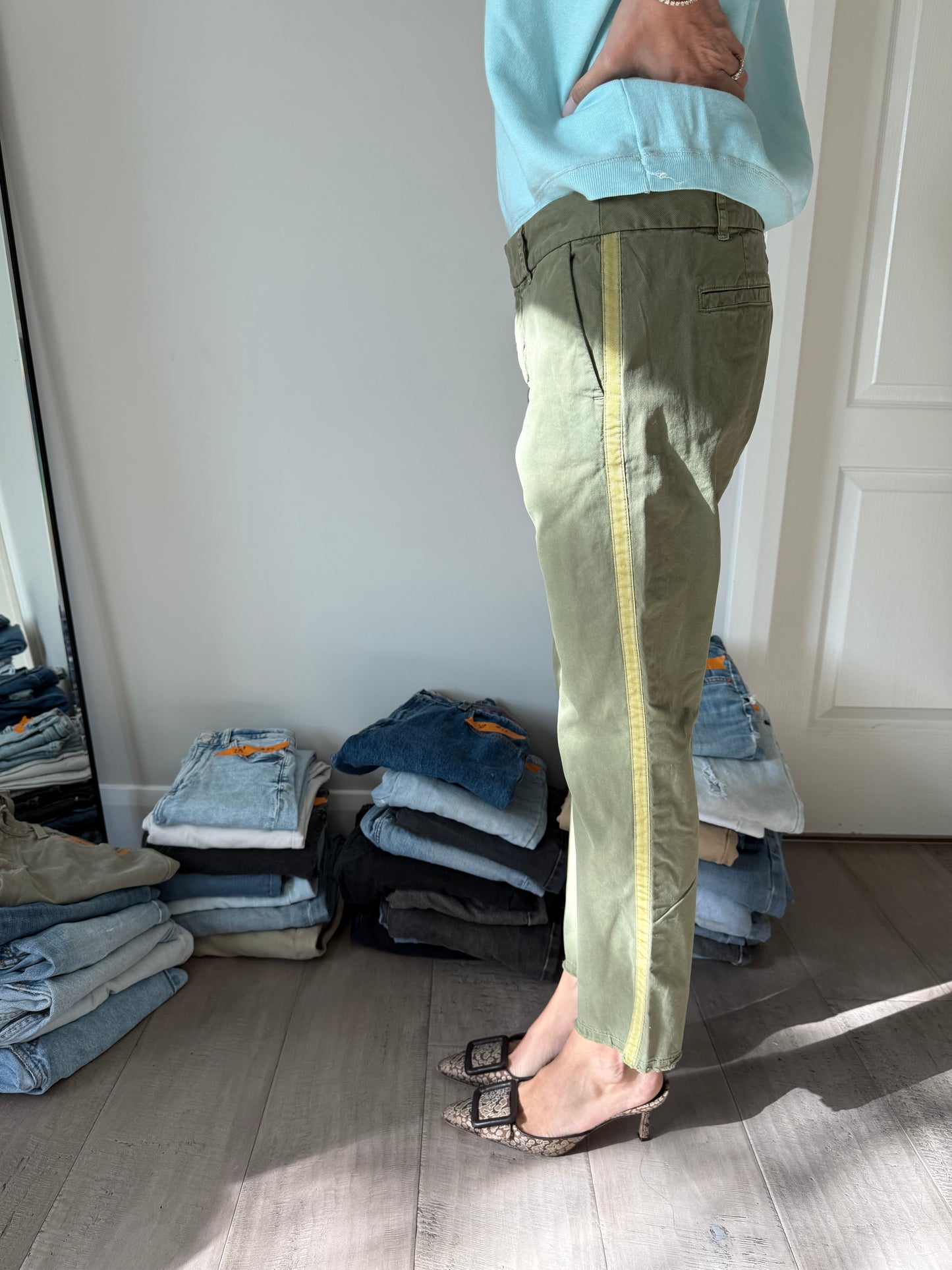 NILI LOTAN - East Hampton Pant w/ Tape