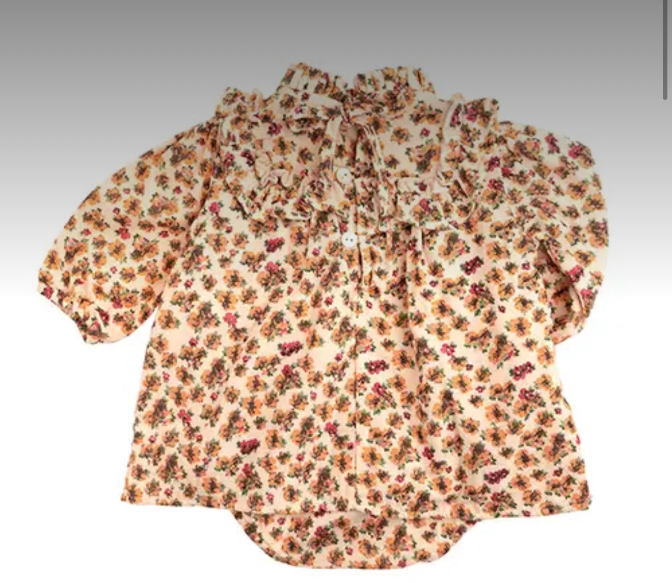 TOCOTO VINTAGE - Baby Flower Liberty Print Dress (3M)