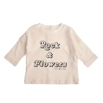 TOCOTO VINTAGE - Rock & Flowers Tee
