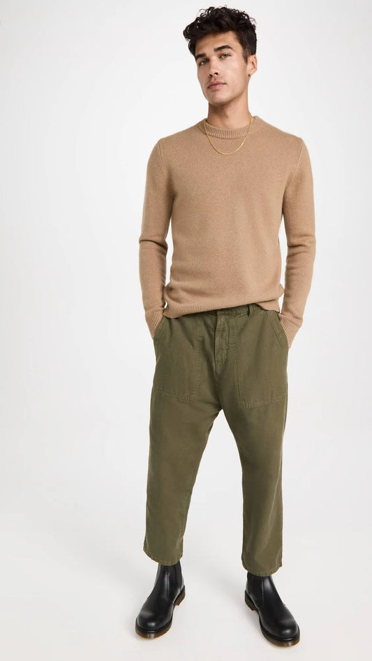 NILI LOTAN - Men’s Luna Pant Olive (Size 33)