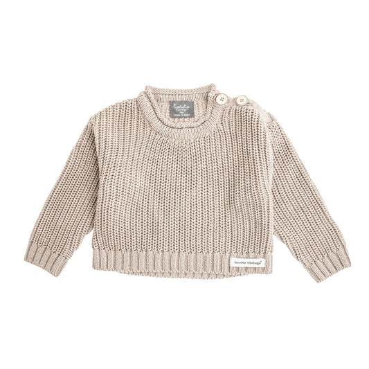 TOCOTO VINTAGE - Knitted Baby Jumper (3M)