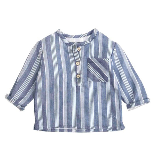 TOCOTO VINTAGE - Long Sleeve Striped Shirt (3M)