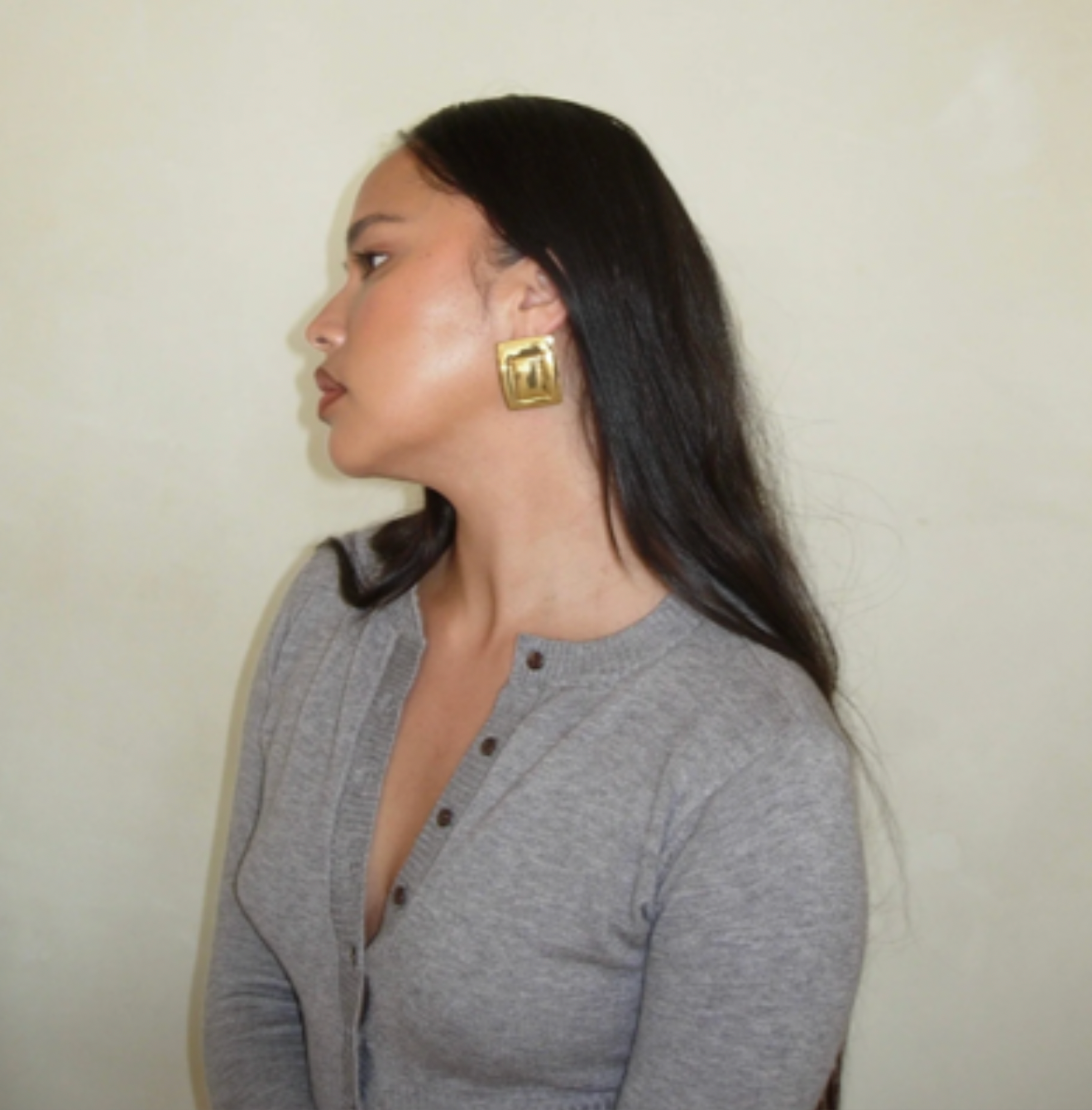 HEAVEN MAYHEM - Plate Gold Earrings