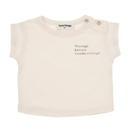 TOCOTO VINTAGE - Baby Vintage Lovers Tee (3M)