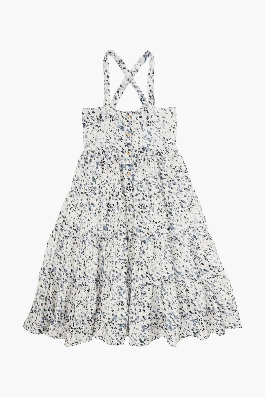 TOCOTO VINTAGE - Animal Print Long Dress (6Y)