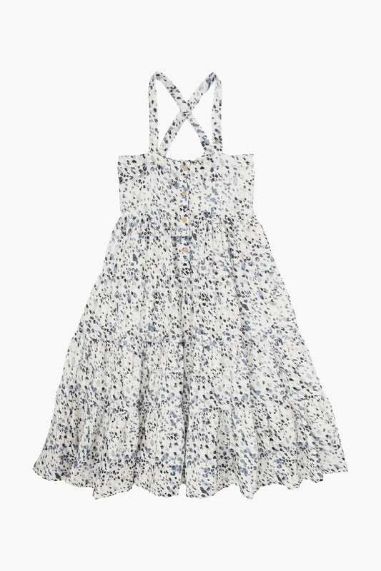 TOCOTO VINTAGE - Animal Print Long Dress (6Y)