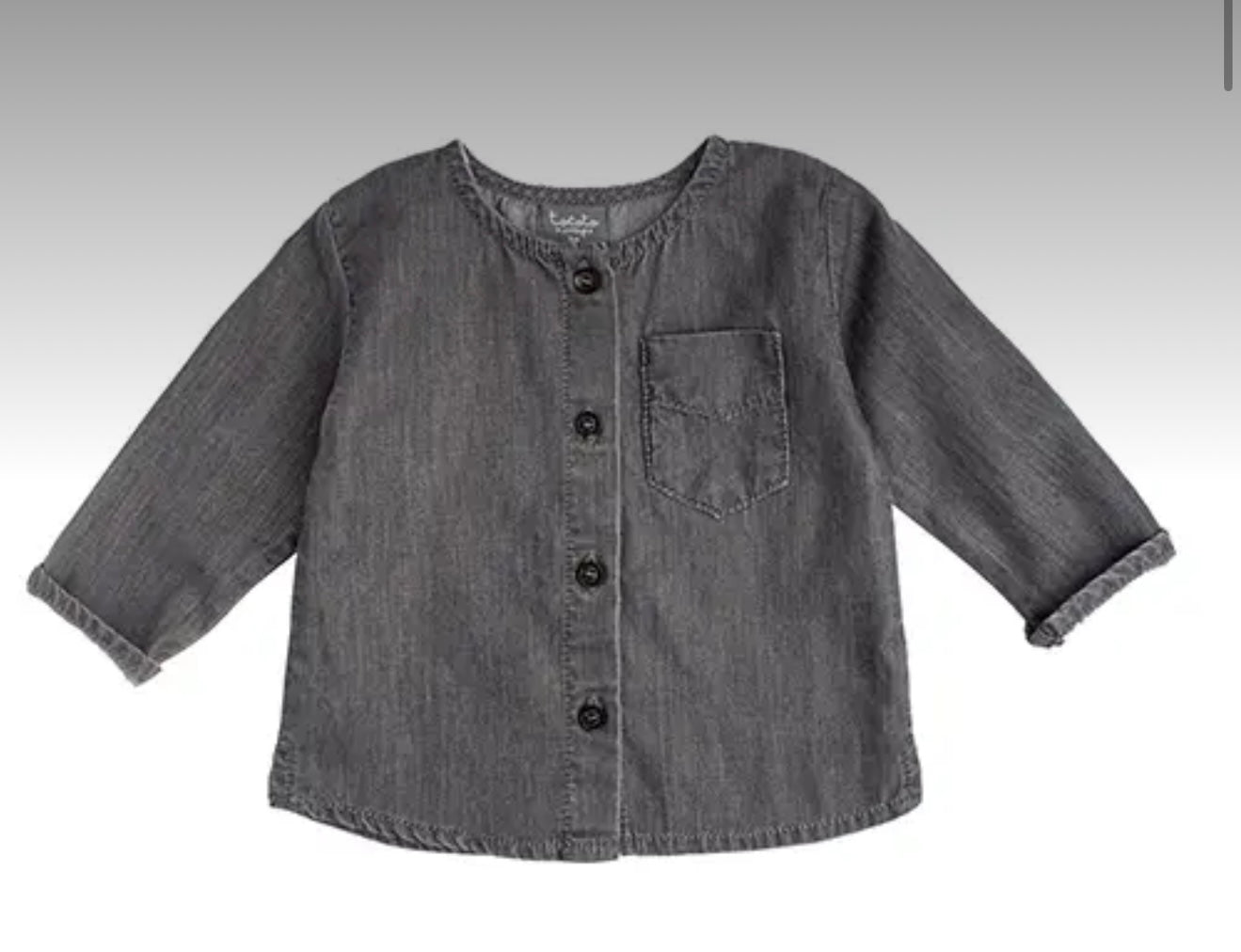 TOCOTO VINTAGE - Denim Black Shirt (3M)