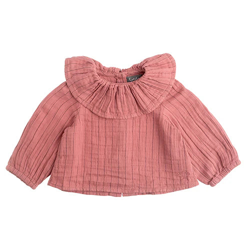 TOCOTO VINTAGE - Baby Striped Blouse (3M)