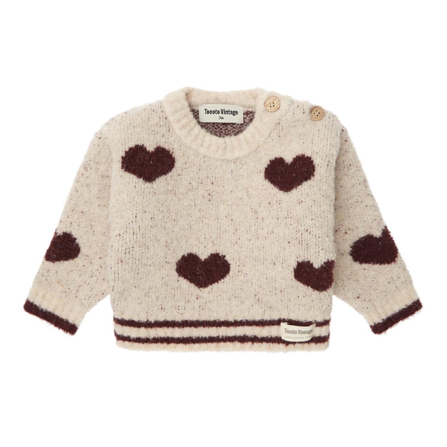 TOCOTO VINTAGE - Heart Sweater