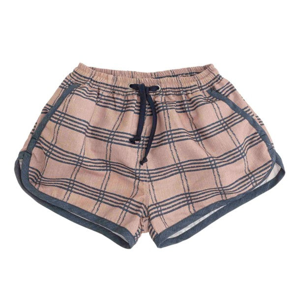 TOCOTO VINTAGE - Checked Swimshorts (8Y)