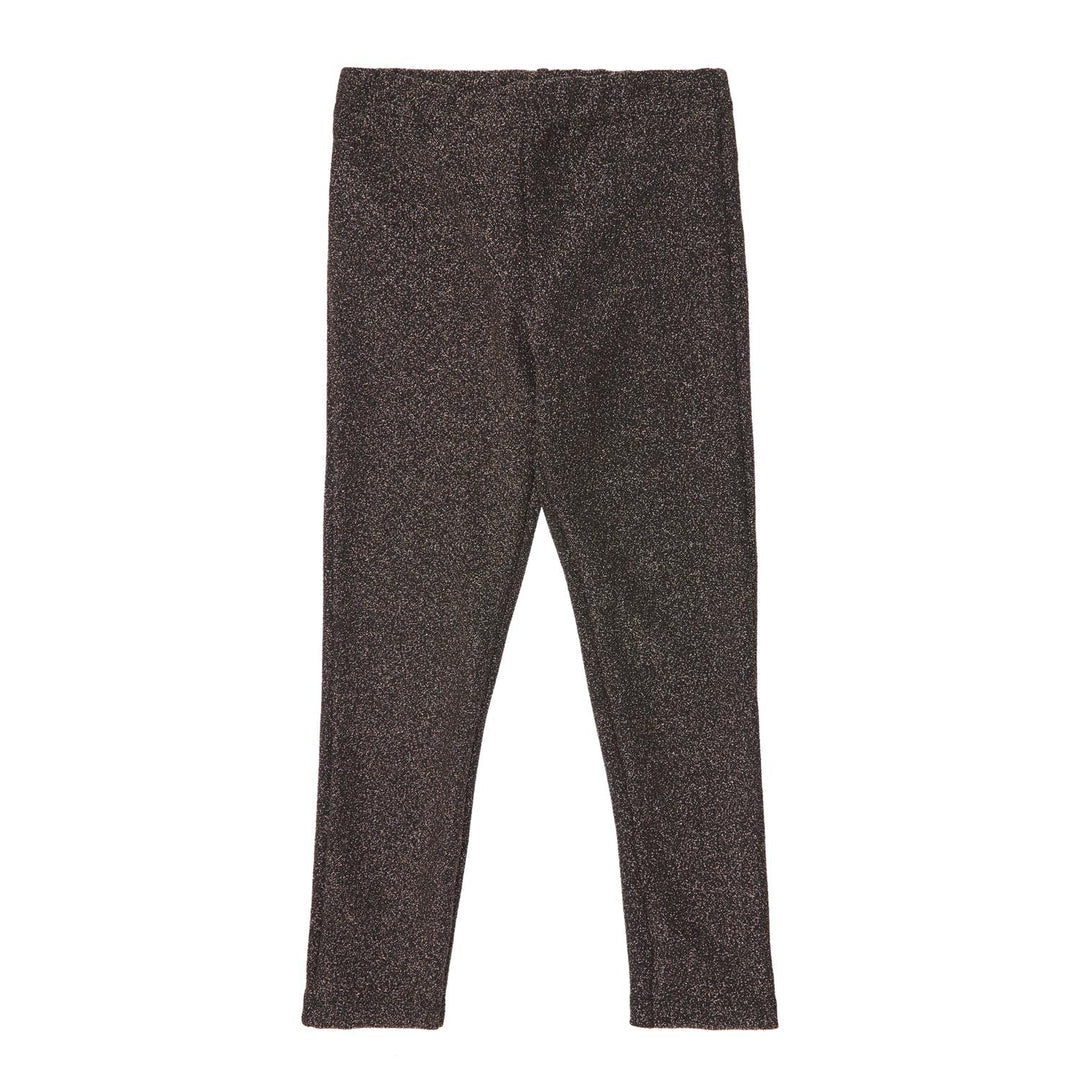 TOCOTO VINTAGE - Gold Glitter Leggings (6Y)