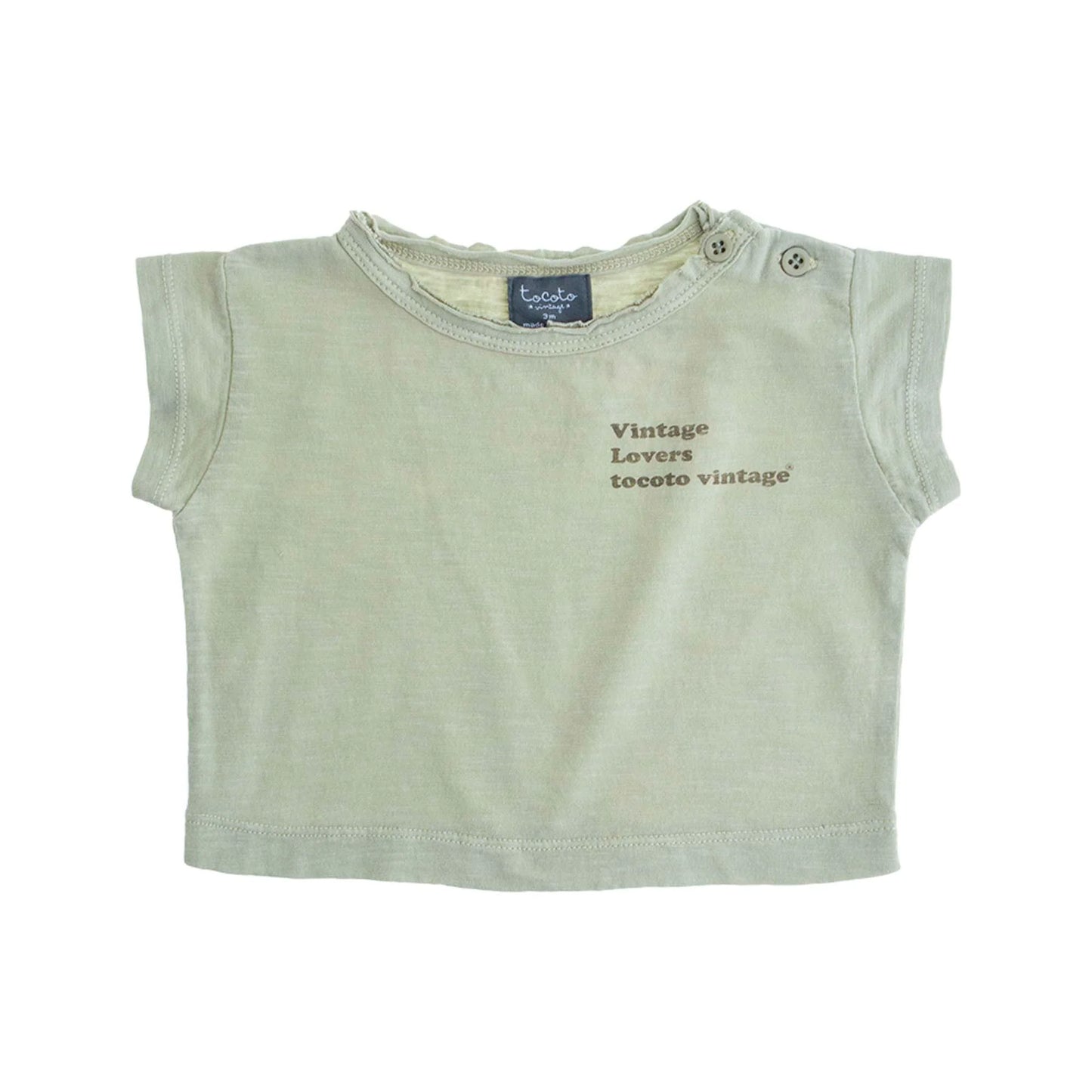 TOCOTO VINTAGE - Baby Vintage Lovers Tee (3M)