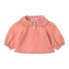 TOCOTO VINTAGE - Pink Linen Blouse (3M)