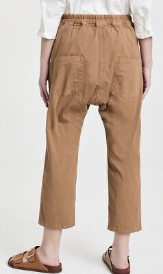 NILI LOTAN - Casablanca Drawstring Pant Tawny (Size XS)