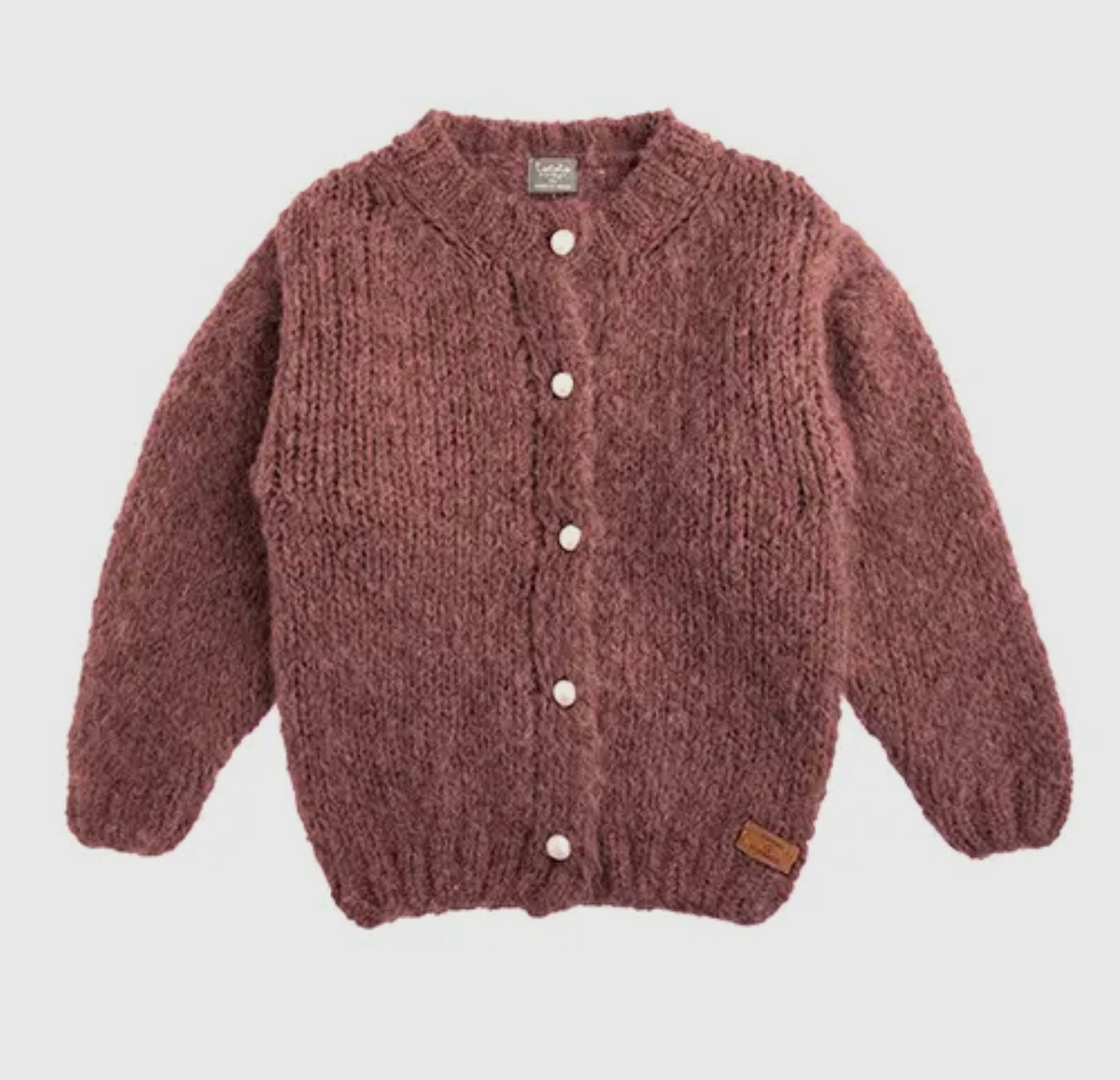 TOCOTO VINTAGE - Balloon Sleeved Cardigan (6Y)