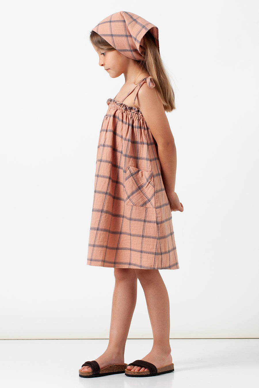 TOCOTO VINTAGE - Checkered Dress (6Y)