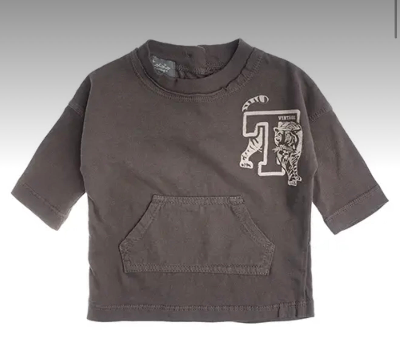 TOCOTO VINTAGE - Baby Boy Tiger Tee (3M)