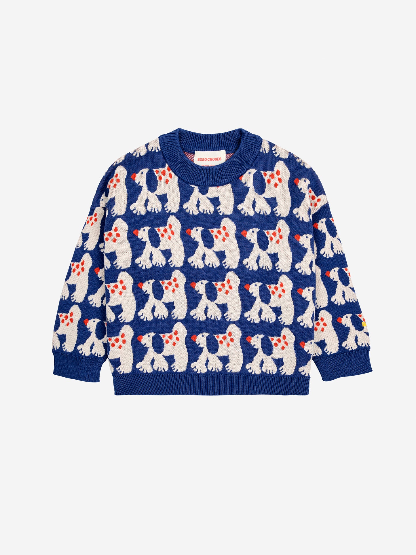 Fairy Dog All Over Jacquard Jumper