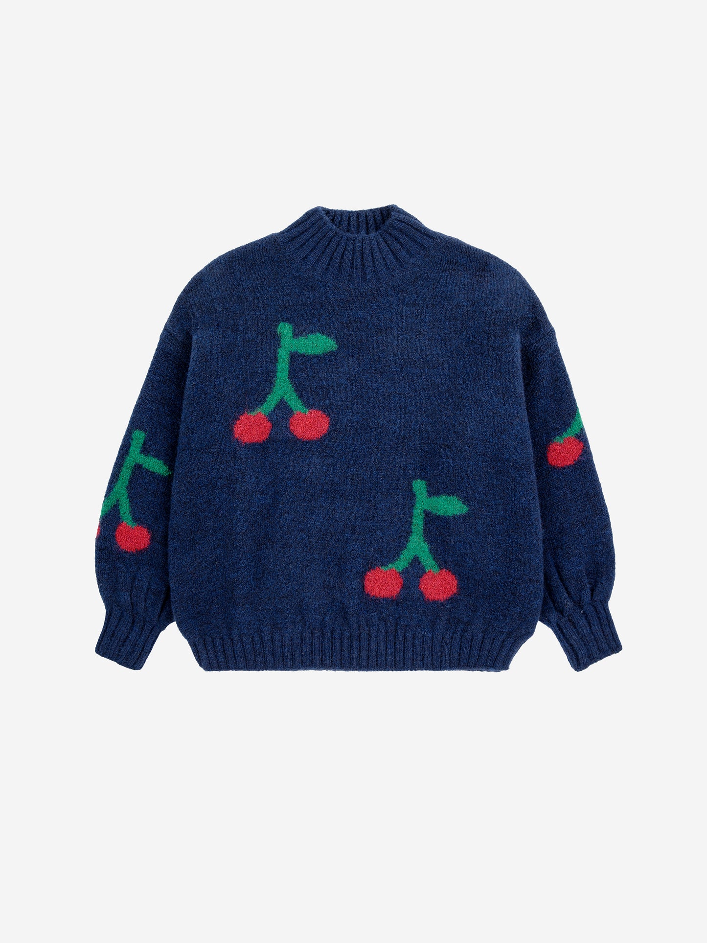 Bobo Cherry All Over Turtleneck Jumper