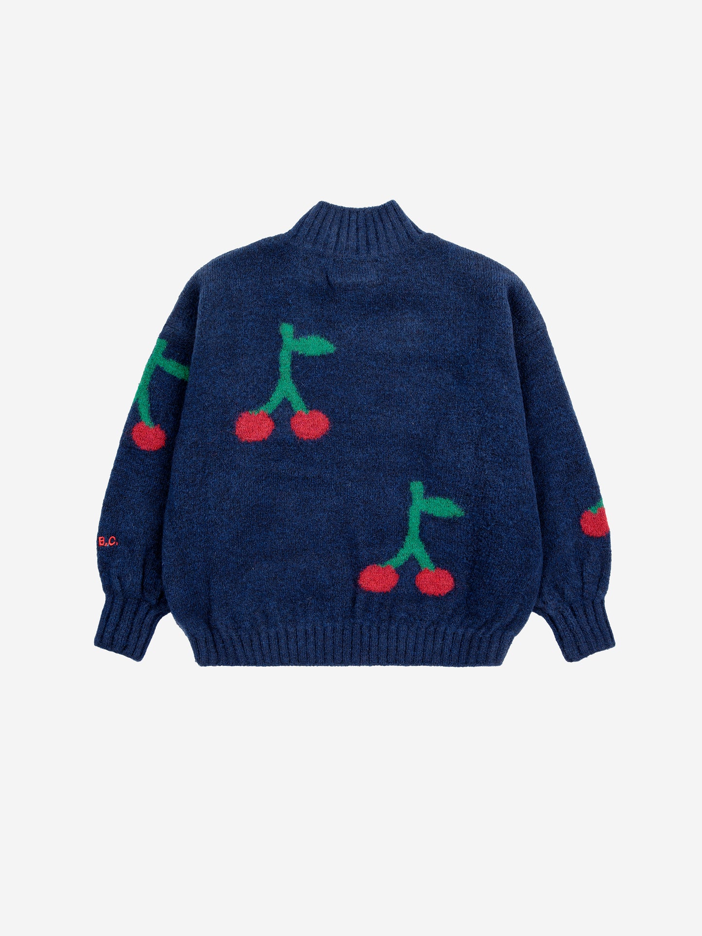 Bobo Cherry All Over Turtleneck Jumper