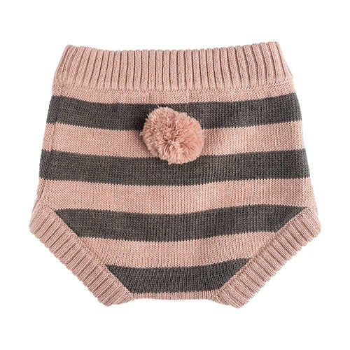 TOCOTO VINTAGE - Baby Stripe Bushy Bloomer (3M)