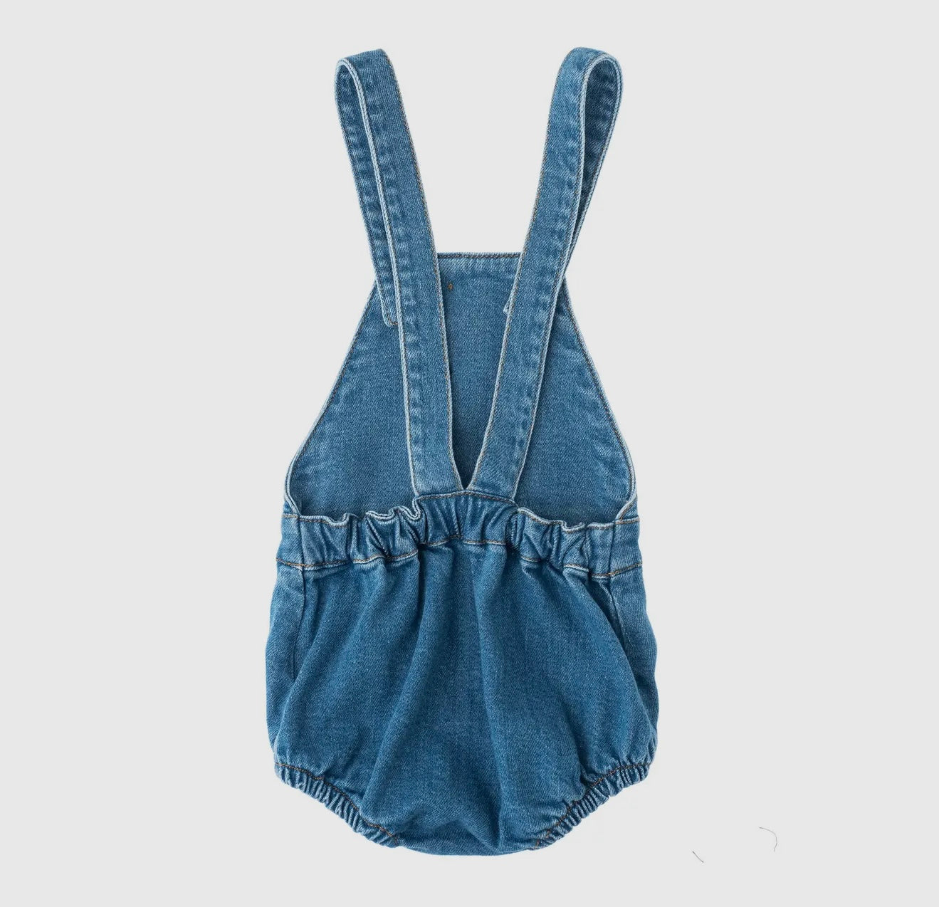 TOCOTO VINTAGE - Denim Baby Dungaree (3M)
