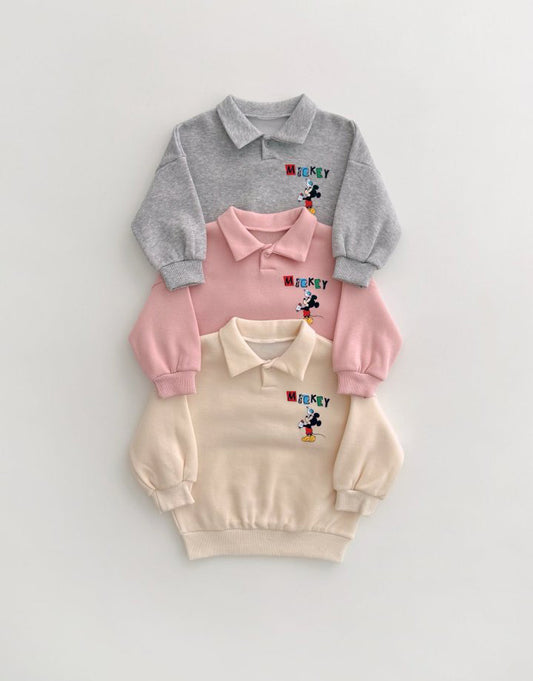 Mickey Collar Sweater