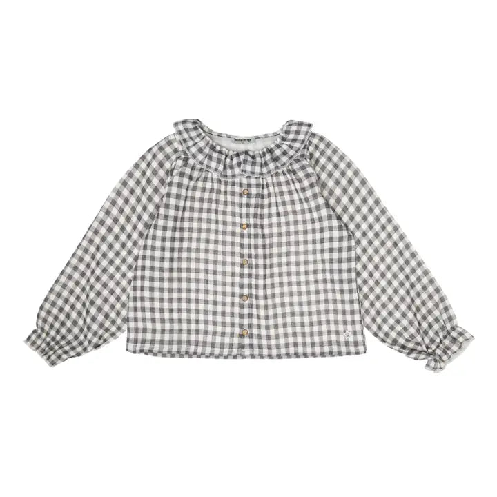 TOCOTO VINTAGE - Gingham Blouse (6Y)