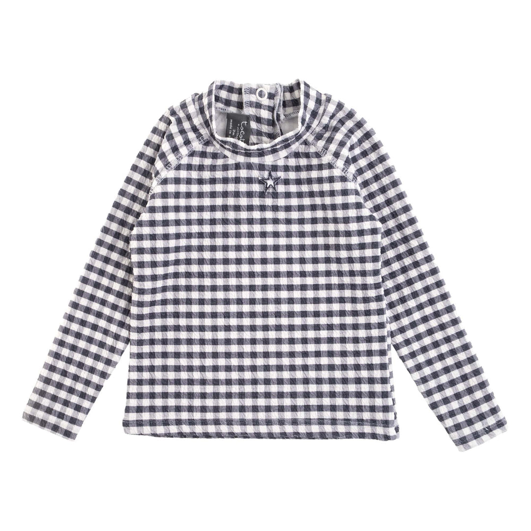 TOCOTO VINTAGE - Gingham Rashgard and Shorts Set (3M)