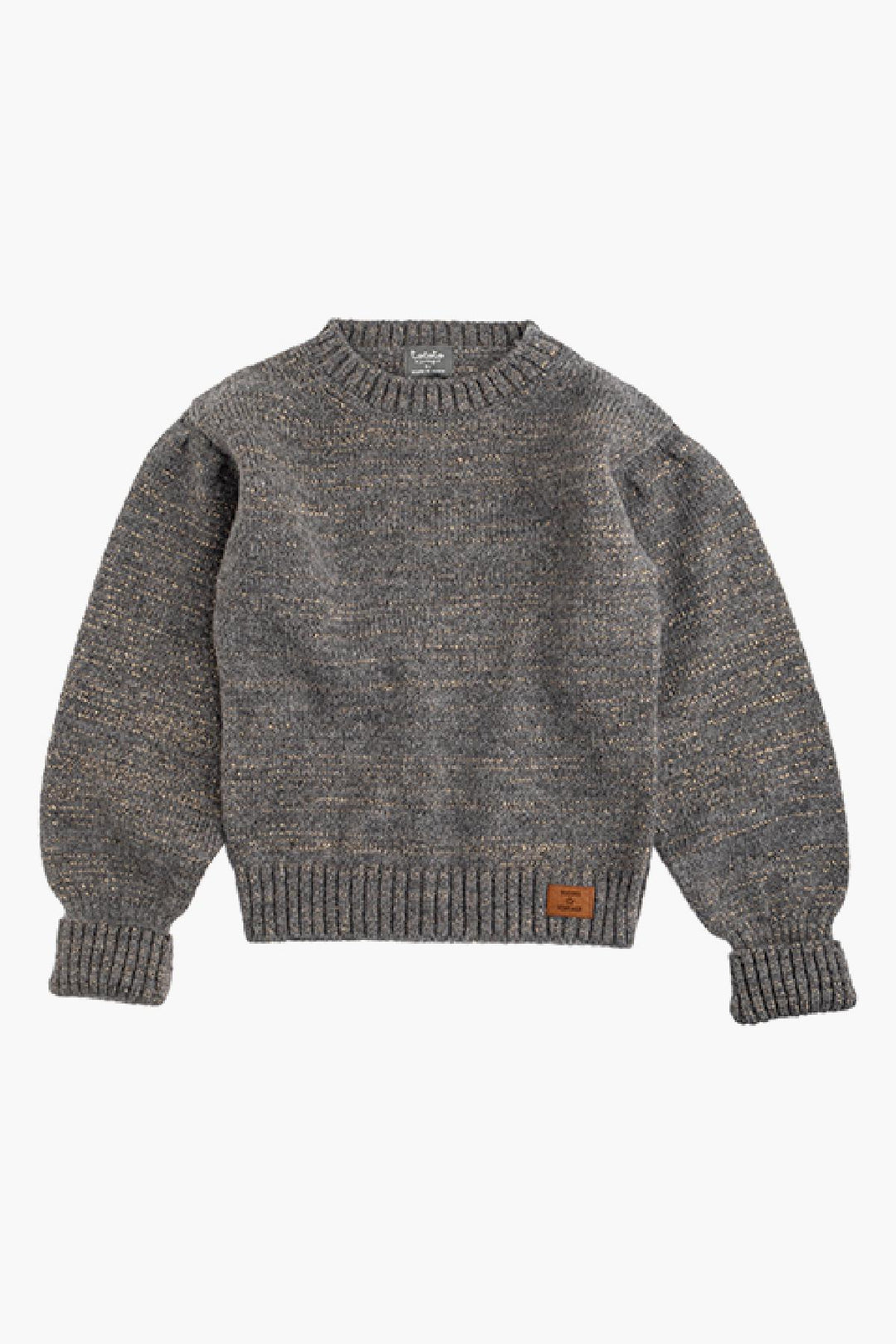 TOCOTO VINTAGE - Balloon Sleeve Lurex Sweater (6Y)