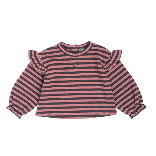 TOCOTO VINTAGE - Cotton Stripe Shirt (3M)