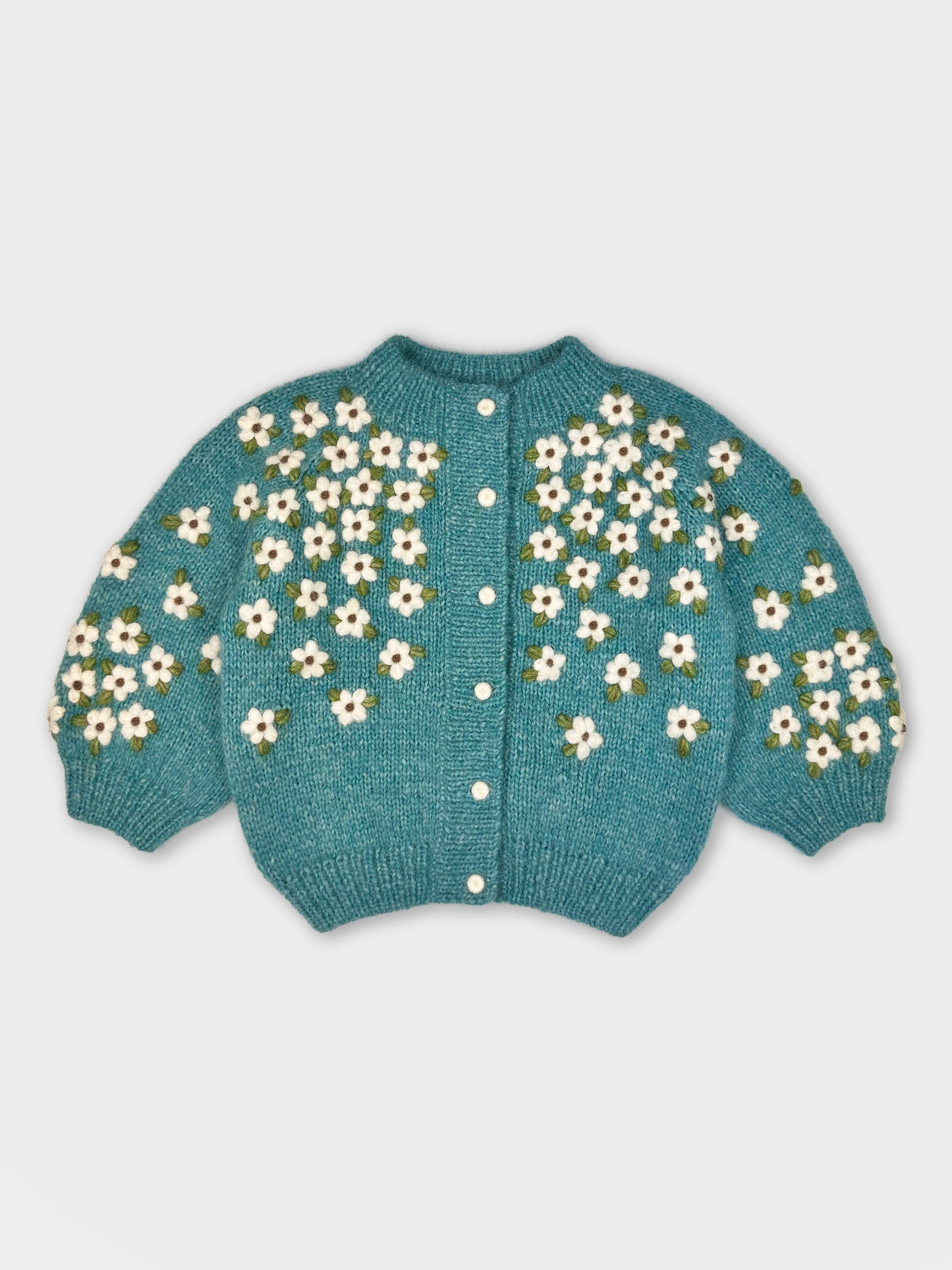 Daisywave Hand Knit Cardigan