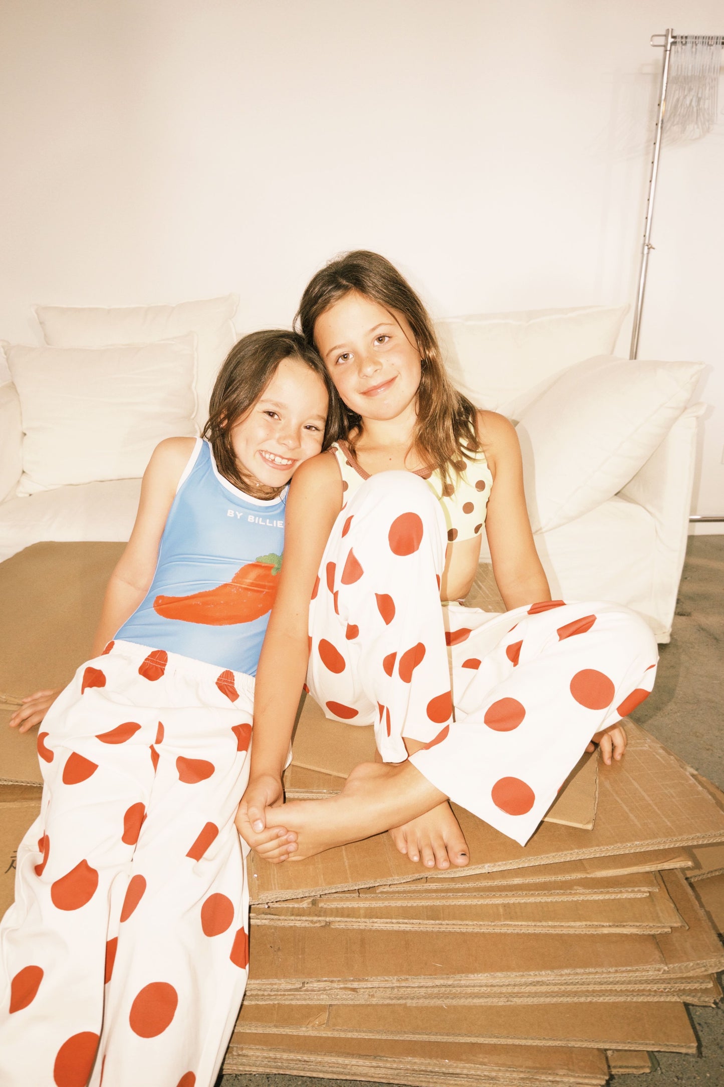 Polka Dot Pant - Red/White