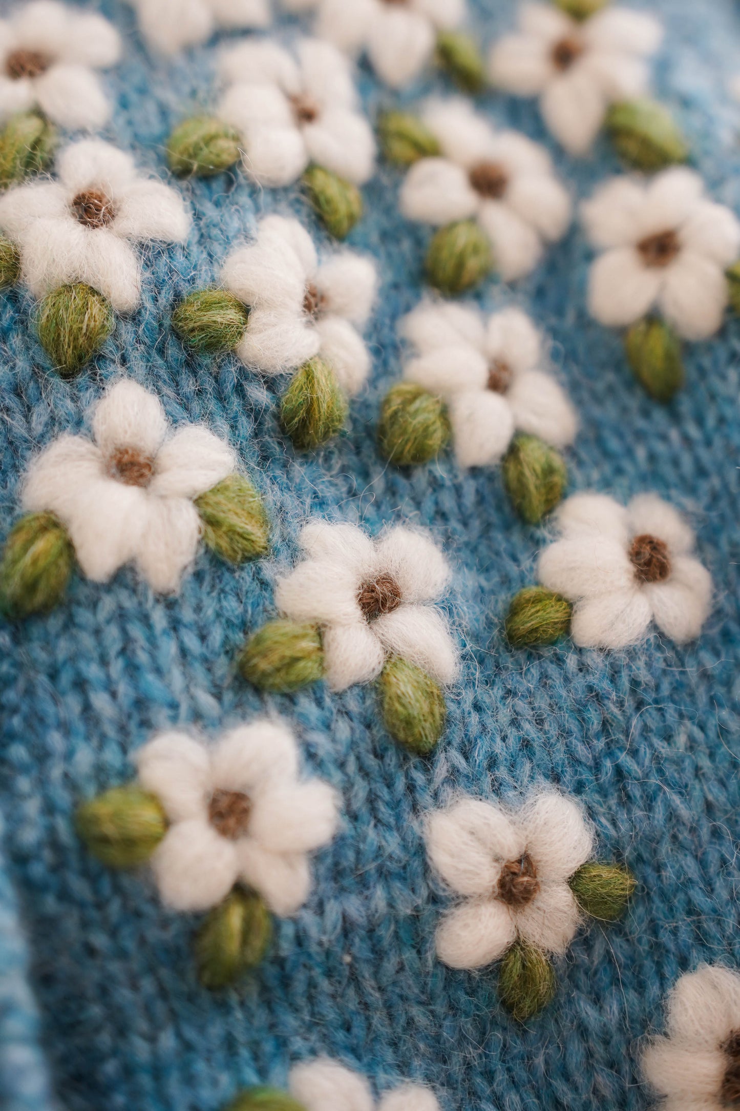 Daisywave Hand Knit Cardigan