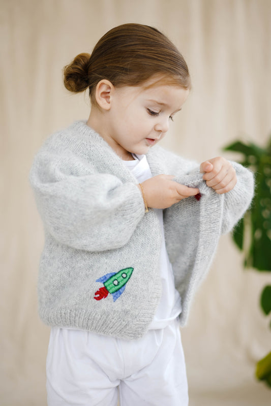 Rocket Hand Knit Cardigan
