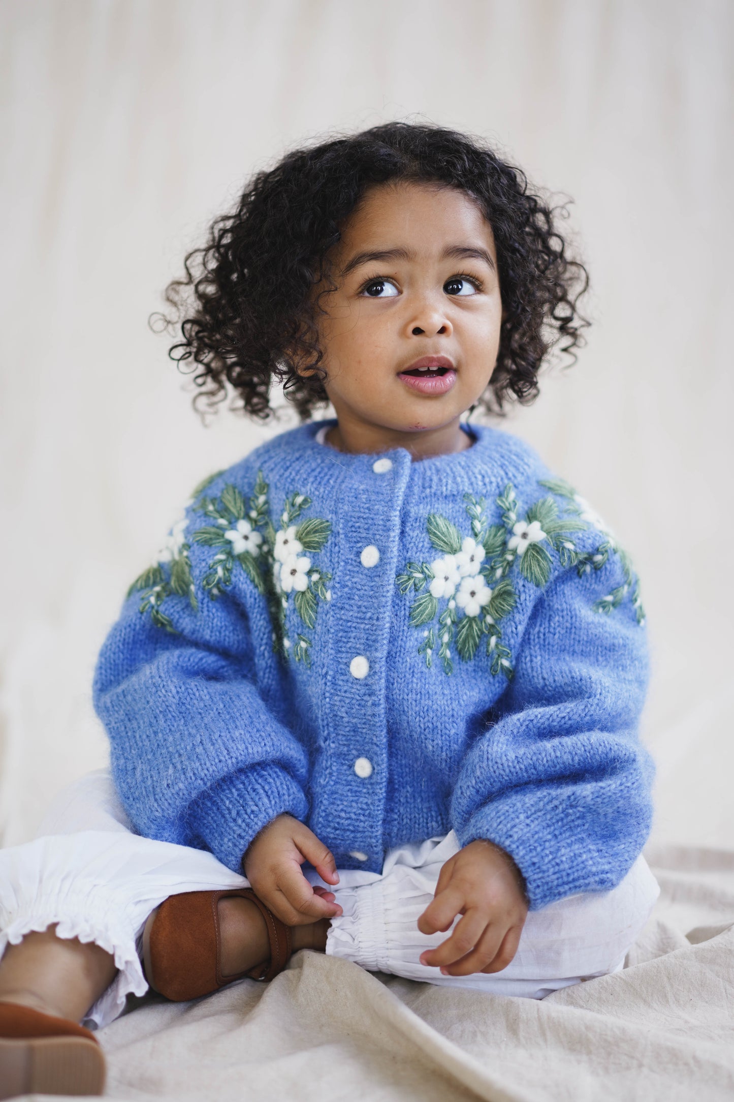 Bluebell Hand Knit Cardigan