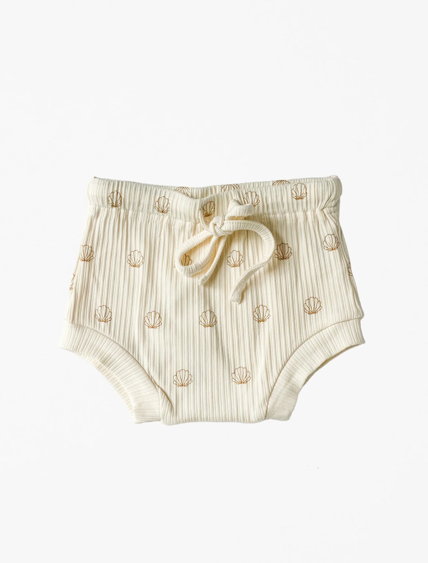 GET SPILLED MILK - Ribbed Shorts Nude Seashell